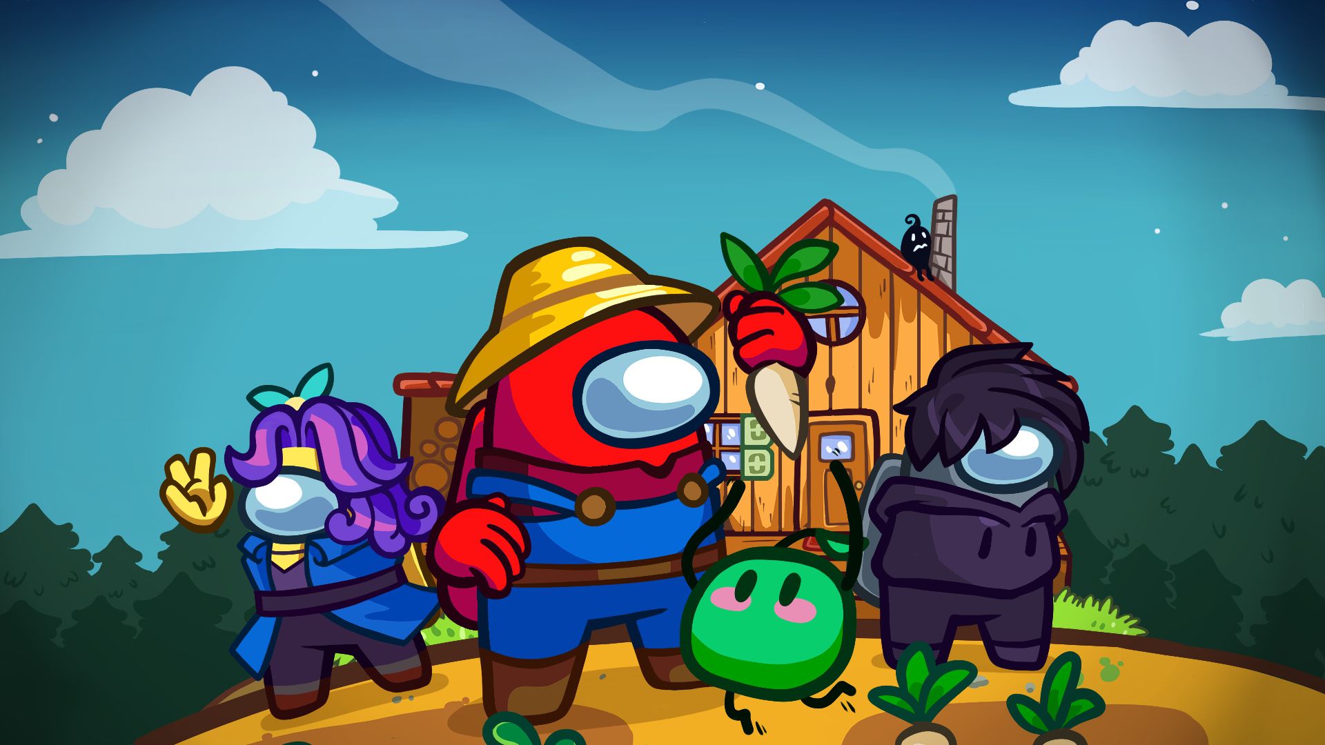 Among Us Stardew Valley