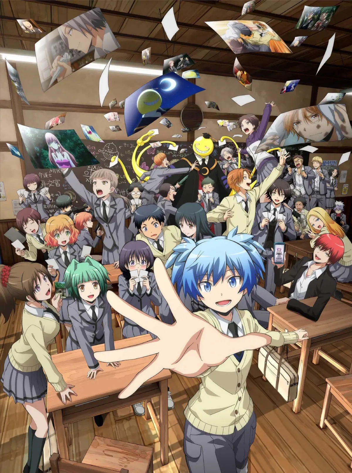 Assassination Classroom película 2026 poster