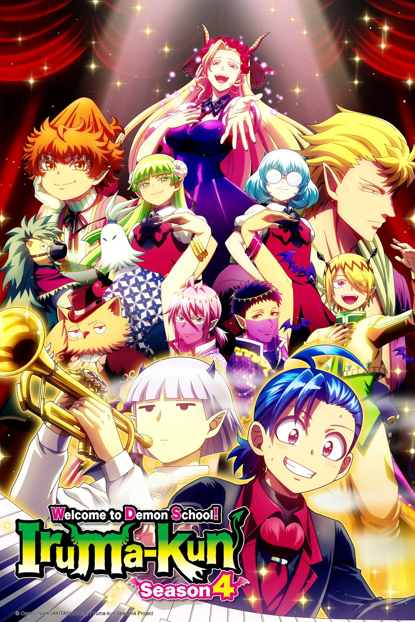 Iruma-kun temporada 4 poster anime