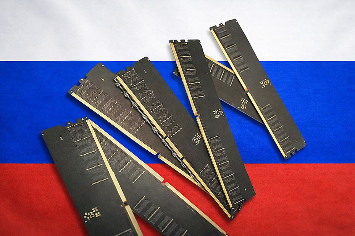 módulo DDR5 casero
