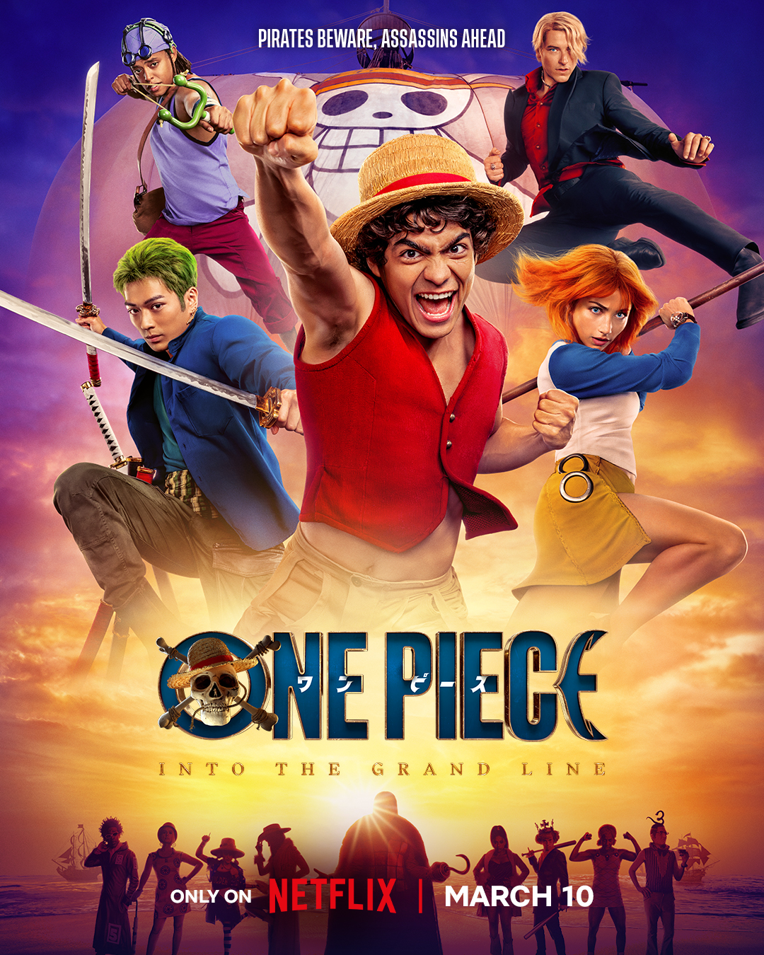 One Piece Live Action Netflix Poster Promocional 2026