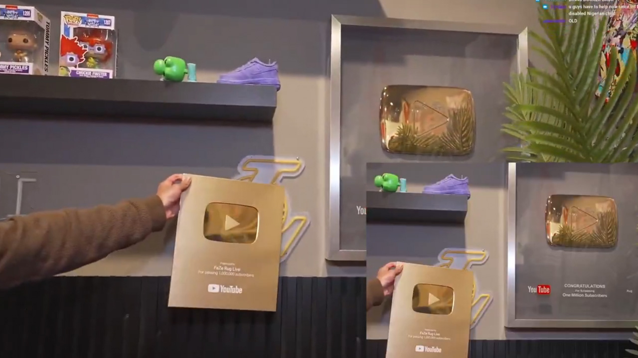 Placa de Oro de YouTube