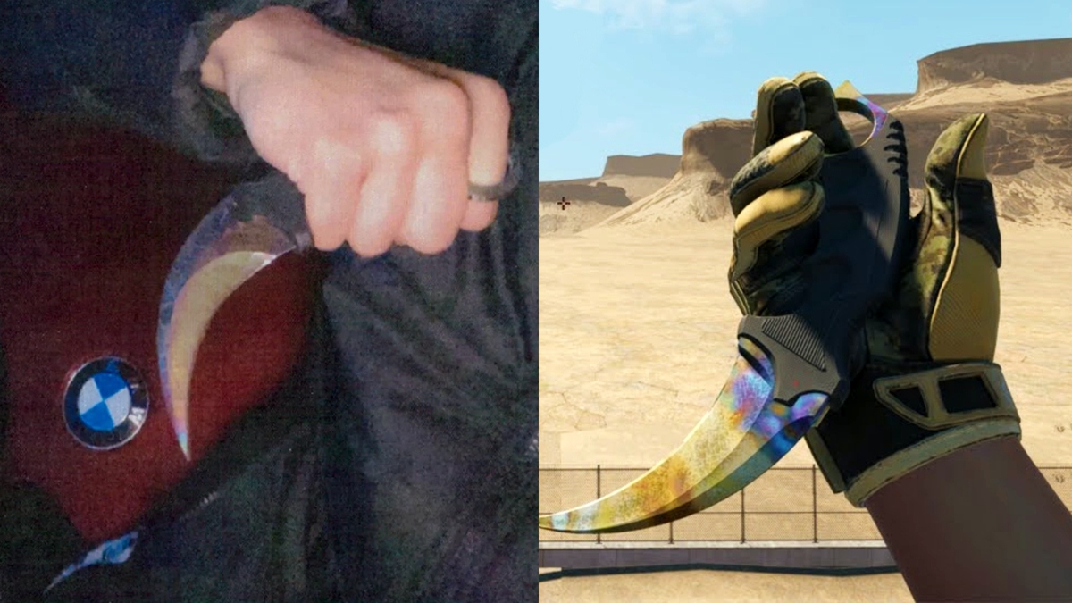 asesinato con cuchillo Counter-Strike
