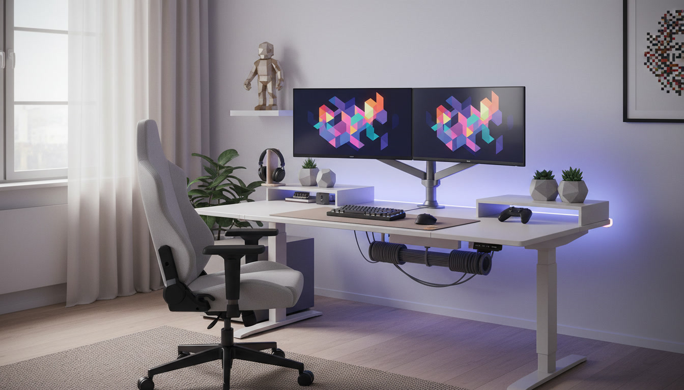 escritorio gamer IKEA