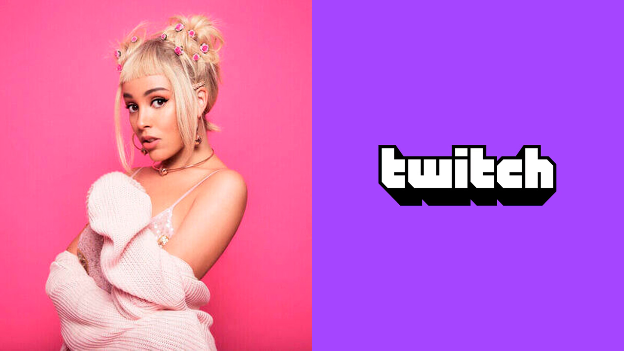 Doja Cat anuncios Twitch