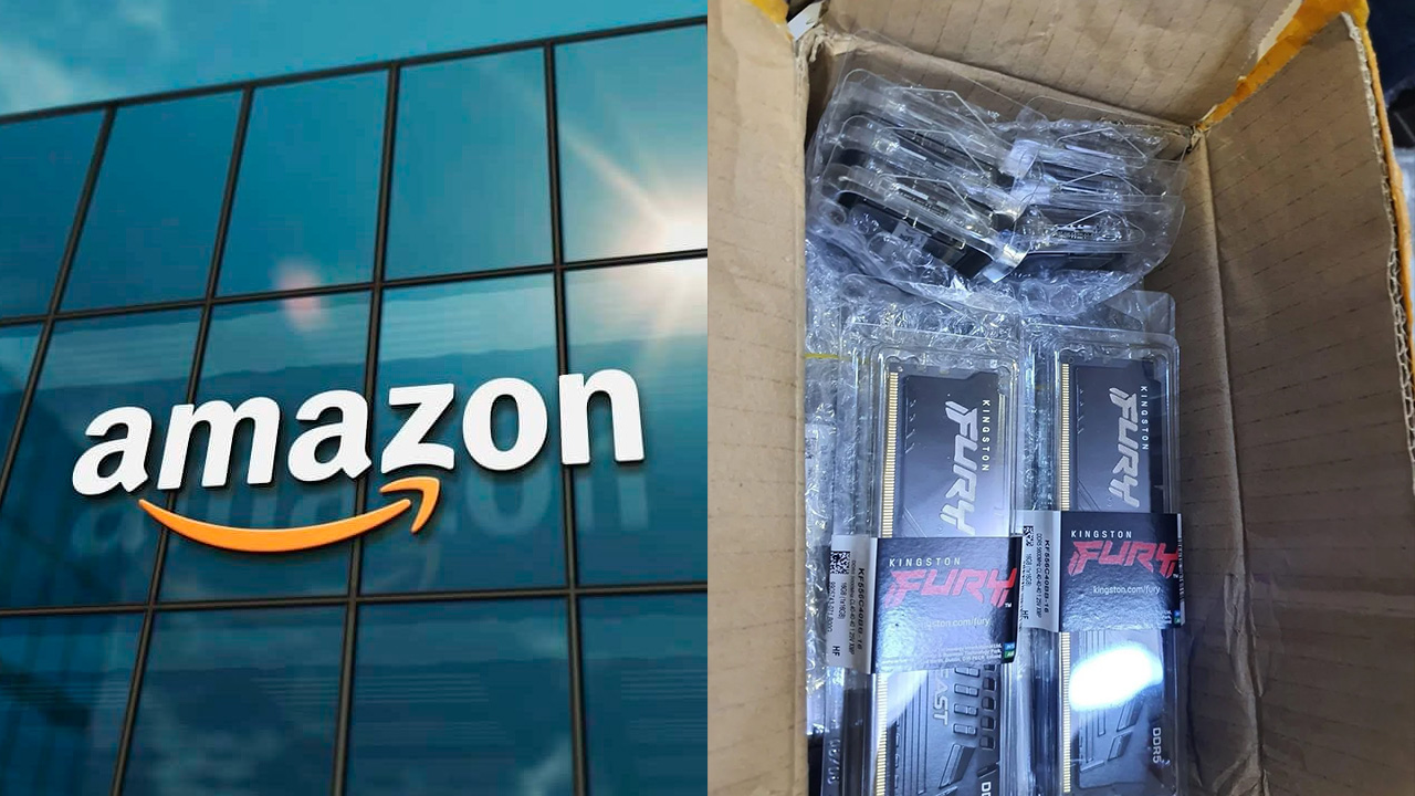 palé de devoluciones Amazon DDR5