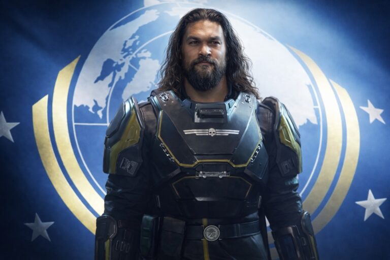 Película Helldivers con Jason Momoa