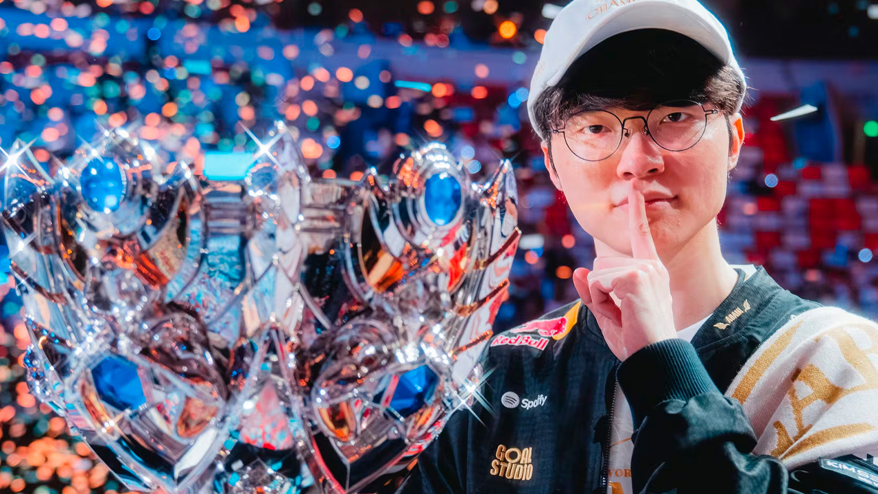 sello postal de Faker