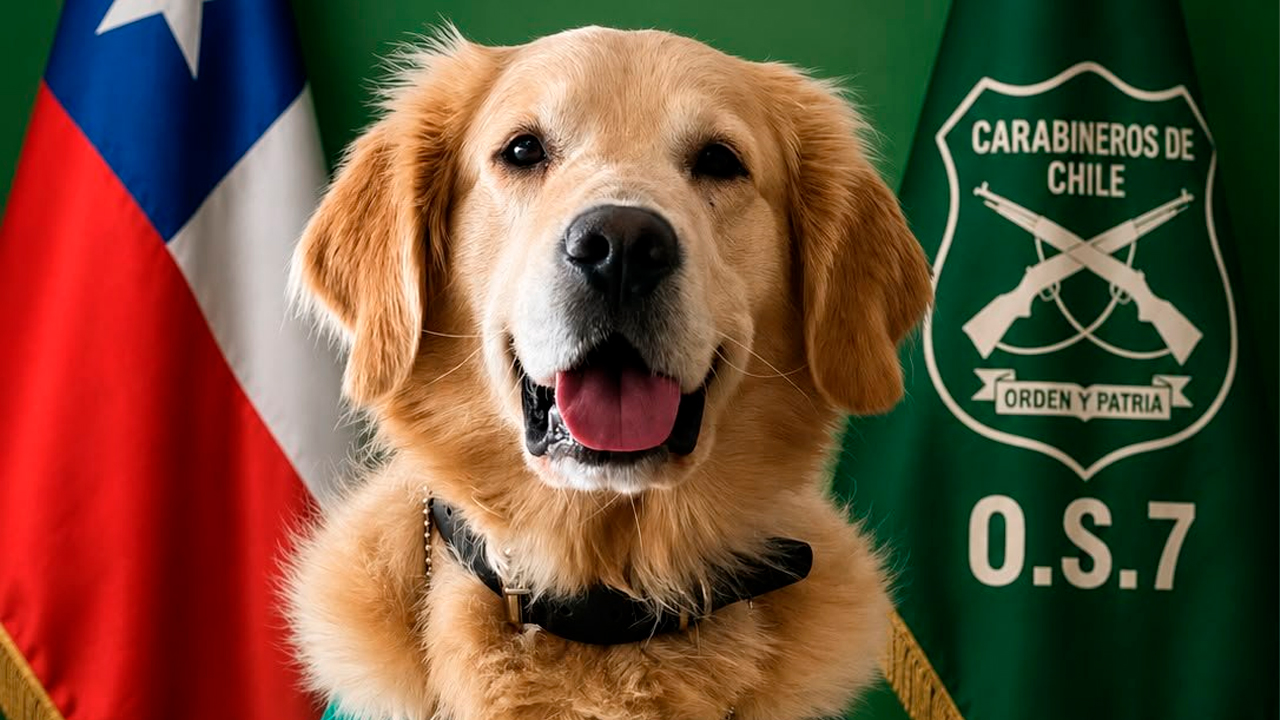 Golfo perro antidrogas Carabineros
