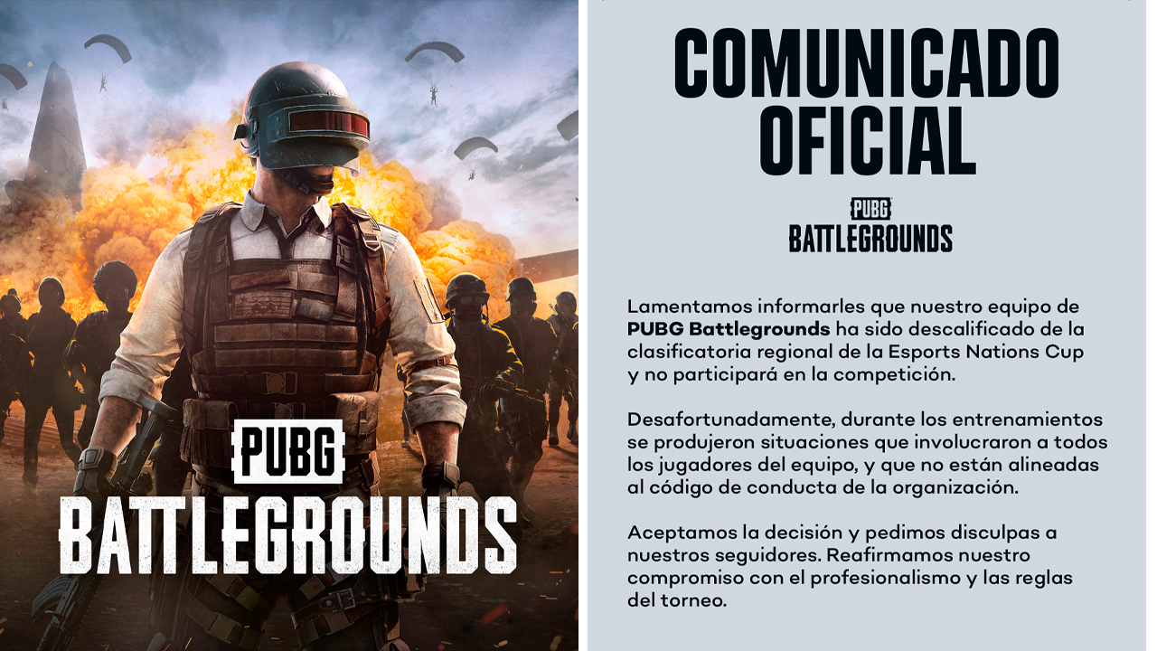 Team Chile PUBG descalificado