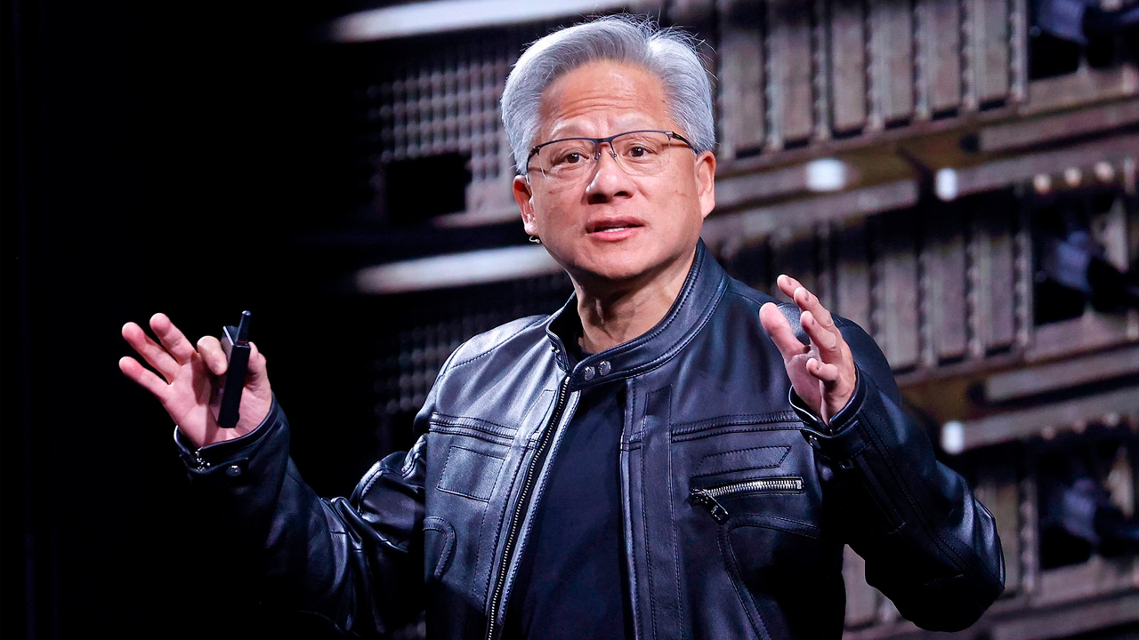chaqueta de Jensen Huang