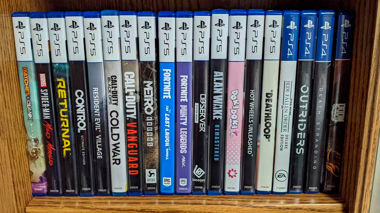 discos físicos PlayStation
